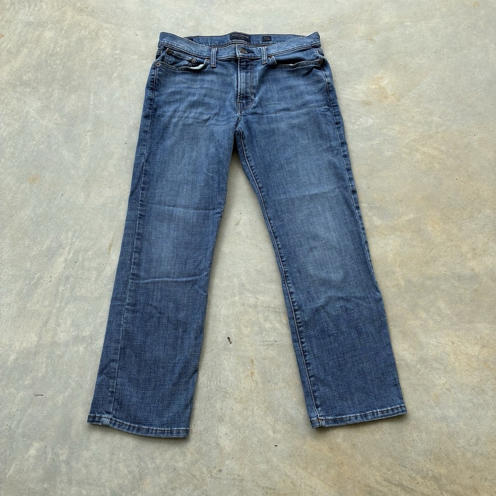 Lucky Brand Jeans 363 Vintage Straight Medium Wash Stretch Men's Size 33x30